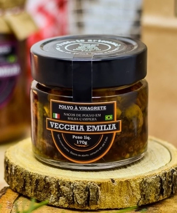 Polvo no azeite | marca Vecchia Emilia. 170g