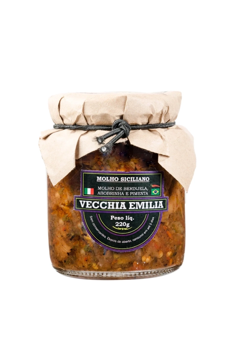 Molho Siciliano |  marca Vecchia Emilia. 220g